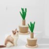 Flower Pot Cat Climbing Frame Scratching Board